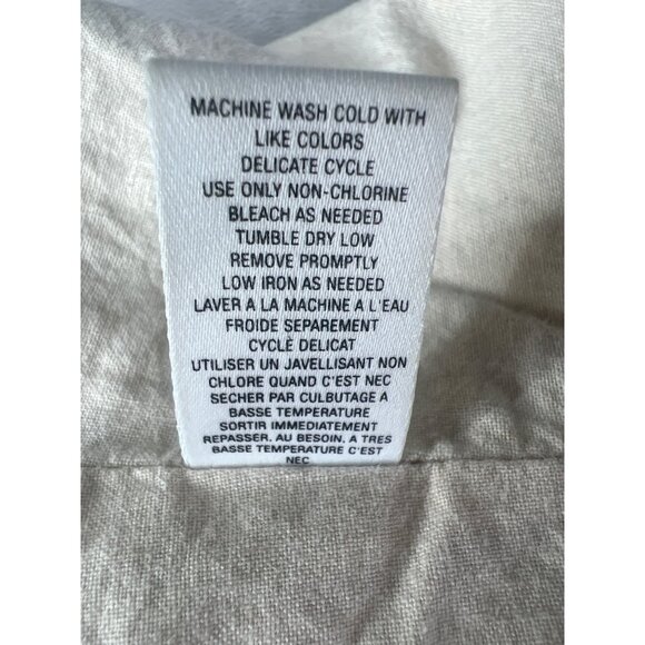 Maeve Yellow Corduroy Pencil Skirt Womens Knee-Length With Side Zipper Size 4 - Picture 8 of 15